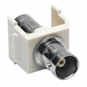 HUBBELL PREMISE WIRING SFBOW Coupler BNC Connector Pass Thru F/F White | AA6YDH 15D936