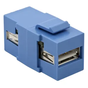 HUBBELL PREMISE WIRING SFUSBAAB USB Connector A to A 2.0 Blue | AA6YDK 15D938