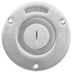 HUBBELL SA2725 Round Aluminum Flr Box Cvr | CP3NXW 24X789