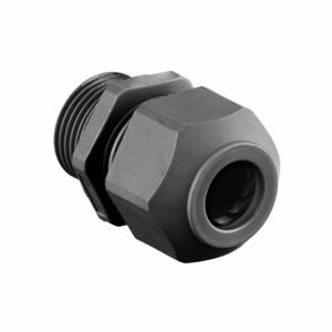 HUBBELL SECM16B Liquid Tight Cord Connector, Nylon, M16, 0.11 Inch Size to 0.31 in | CR4FRC 783FN5