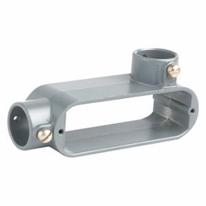 HUBBELL TWOLRL-2 Conduit Outlet Body, Aluminum, 3/4 Inch Trade Size, Lr Body, 7 Cu Inch Body Capacity | CR4FQW 49ZX02