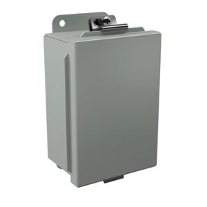 WIEGMANN B060403 Enclosure, 6 x 4 x 3 Inch Size, Wall Mount, Carbon Steel, Ansi 61 Gray | CV6PHZ