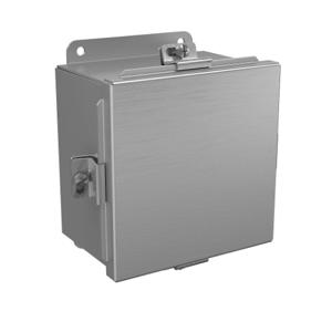 WIEGMANN BN4060604AL Enclosure, 6 x 6 x 4 Inch Size, Wall Mount | CV6PKV