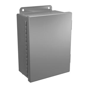 WIEGMANN BN4080603CHAL Enclosure, 8 x 6 x 3 Inch Size, Wall Mount | CV6PLE