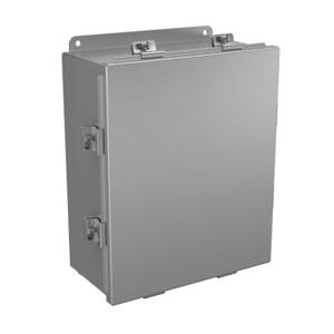 WIEGMANN BN4121005AL Enclosure, 12 x 10 x 5 Inch Size, Wall Mount | CV6PLZ