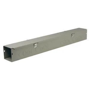 WIEGMANN HS664 Straight Section Wireway, 6 Inch Width, 6 Inch Height, 48 Inch Length, 16 ga Gauge, 1 | CV3PCQ 2VE41