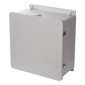 HUBBELL-WIEGMANN HW-J202010CHQRWW Enclosure, Padlockable Latch, 20 Inch Height, Fiberglass | CJ2CLT 52XE26