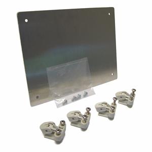 HUBBELL-WIEGMANN HW-P1008SPKWW Swing Panel Kit, Aluminum, Smooth | CJ3PJF 52XE46