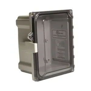 WIEGMANN HW-PCC101006CHQR Enclosure, Padlockable Hasp/Quick Release Latch/Screws, 10 Inch Nominal Enclosure Ht | CV3PLM 56HA74