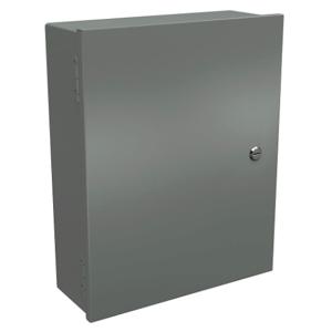 WIEGMANN N1C162006LP Enclosure, 20 x 16 x 6 Inch Size, Wall Mount, Carbon Steel, Ansi 61 Gray | CV6PQA