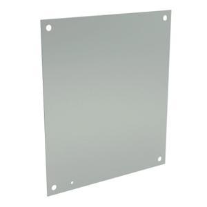 WIEGMANN N1P1620 Subpanel, Carbon Steel, White, Powder Coat Finish | CV6WPE