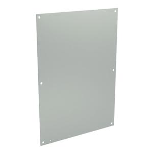 WIEGMANN N1P2436 Subpanel, Carbon Steel, White, Powder Coat Finish | CV6WPU