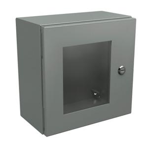 WIEGMANN N412121206WC Enclosure, 1/4 Turn Latch, 12 Inch Nominal Enclosure Ht, 12 Inch Nominal Enclosure Width | CV3PDN 487K44