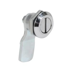 WIEGMANN N41214T Enclosure Latch, Slotted, 1/4-Turn Semi-Flush, 1-Point, Plated Steel | CV6TGR