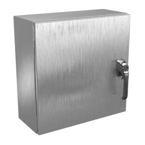 WIEGMANN N412202008SS1PTC Enclosure, 20 x 20 x 8 Inch Size, Wall Mount, 304 Stainless Steel | CV6PUG