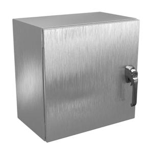 WIEGMANN N412202012SS1PTC Enclosure, 20 x 20 x 12 Inch Size, Wall Mount, 304 Stainless Steel | CV6PUQ