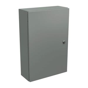 WIEGMANN N412241606C Enclosure, 1/4 Turn Latch, 24 Inch Nominal Enclosure Ht, 16 Inch Nominal Enclosure Width | CV3PFT 487K06