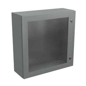 WIEGMANN N412242408WC Enclosure, 1/4 Turn Latch, 24 Inch Nominal Enclosure Ht, 24 Inch Nominal Enclosure Width | CV3PGZ 487K60