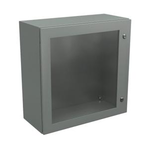 WIEGMANN N412242410WC Enclosure, 1/4 Turn Latch, 24 Inch Nominal Enclosure Ht, 24 Inch Nominal Enclosure Width | CV3PGQ 487K61