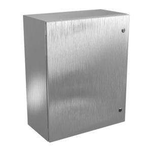 WIEGMANN N412302412SSC Enclosure, 1/4 Turn Latch, 30 Inch Nominal Enclosure Ht, 24 Inch Nominal Enclosure Width | CV3PHH 2NJ14