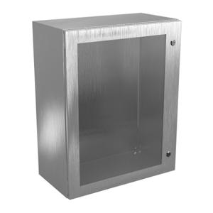 WIEGMANN N412302412WSSC Enclosure, 1/4 Turn Latch, 30 Inch Nominal Enclosure Ht, 24 Inch Nominal Enclosure Width | CV3PNF 487K95