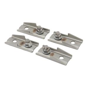 WIEGMANN N412MFKSS Mounting Foot Kit, Stainless Steel, Unfinished | CV3PNR 487J96