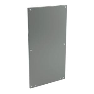 WIEGMANN NP4224 Subpanel, Carbon Steel, White, Powder Coat Finish | CV6WRZ