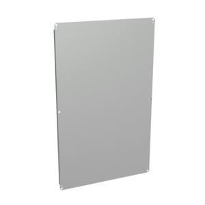 WIEGMANN NP4830C Subpanel, Carbon Steel, White, Powder Coat Finish | CV6WTR