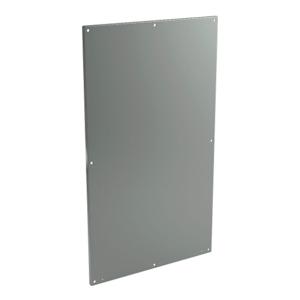 WIEGMANN NP6036 Subpanel, Carbon Steel, White, Powder Coat Finish | CV6WUC