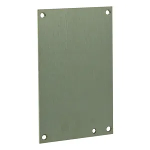 WIEGMANN P0604SS Subpanel, 304 Stainless Steel | CV6WVA