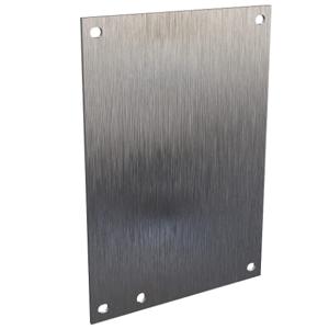 WIEGMANN P0806SS Subpanel, 304 Stainless Steel | CV6WVE