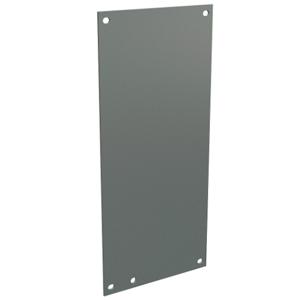 WIEGMANN P1206 Subpanel, Carbon Steel, White, Powder Coat Finish | CV6WVG