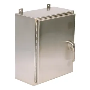 WIEGMANN SSN42424123PT Metallic Enclosure 24 Inch Height x 24 Inch Width x 12 Inch Depth | AG2LCL 31KZ99