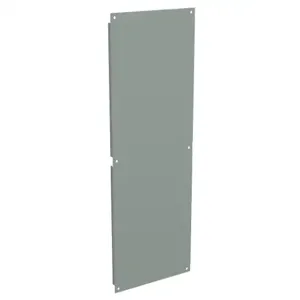 WIEGMANN WA72SMP20 Subpanel, Side Mount, Carbon Steel, White, Powder Coat Finish | CV6XGP