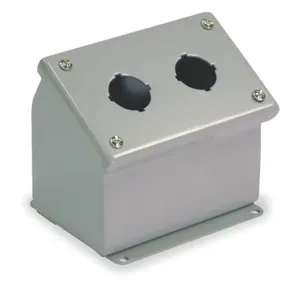 WIEGMANN WPBA2 Enclosure Pushbutton Sloping 2 Holes | AC3PDH 2VB55