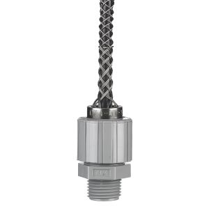 HUBBELL WIRING DEVICE-KELLEMS 074011343 Kabelhalter, gerader Stecker, 0.875–10 Zoll Kabelbereich, mit Netz | BC8MRX