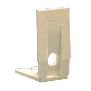 HUBBELL WIRING DEVICE-KELLEMS AMOBF10 Amo Bracket, F- Style, Office White | CE6PPD