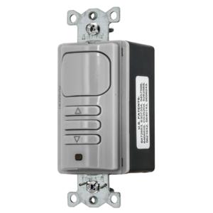 HUBBELL WIRING DEVICE-KELLEMS APD2000GY1 Occupancy Sensor Switch, Passive Infrared, 1-Relay, 120/277VAC, Gray | BD4LRE