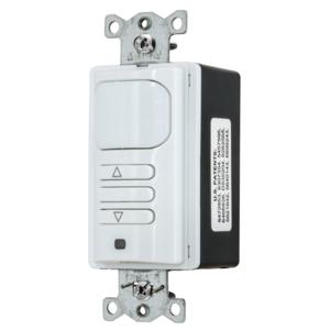 HUBBELL WIRING DEVICE-KELLEMS APD2001W1 VACancy Sensor Switch, Passive Infrared, 1-Relay, 120/277VAC, White | BD4FCA