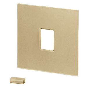 HUBBELL WIRING DEVICE-KELLEMS AS2I Slider Dimmer Switch Plate Kit, Ivory | AD7AQA 4D131