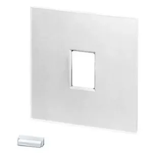 HUBBELL WIRING DEVICE-KELLEMS AS2W Slide Dimmer Plate Kit, White | AZ4PVT