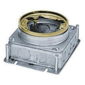 HUBBELL WIRING DEVICE-KELLEMS B2529 Round Floor Box | AC8QFP 3D308