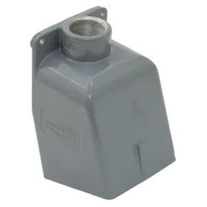 HUBBELL WIRING DEVICE-KELLEMS BB601W Back Box, Hub Size 1-1/4 Inch Npt, Cast Aluminium, Grey | AE7YYJ 6C130