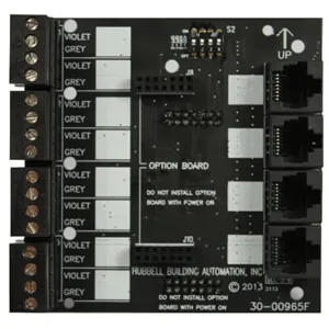 HUBBELL WIRING DEVICE-KELLEMS CPDM8CTRB Dimming Control Option Board, 8 Channel | BD4DVU