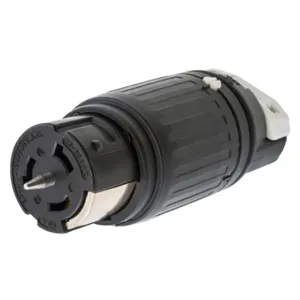 HUBBELL WIRING DEVICE-KELLEMS CS6364C Locking Connector, 125 / 250VAC, 50A | AC8QFV 3D322