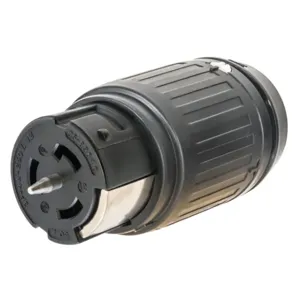 HUBBELL WIRING DEVICE-KELLEMS CS8364CA34 Connector Body With Conduit Adapter, 50A, 3 Phase, 250VAC Grounding | BD4DVX