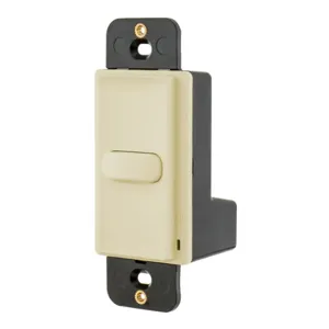 HUBBELL WIRING DEVICE-KELLEMS DSM30I1 Rocker Switch, Single Pole, Momentary Contact, 100Ma, 30VDC, Ivory | CE6RKN