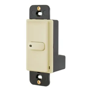 HUBBELL WIRING DEVICE-KELLEMS DSM30I1P Rocker Switch, Single Pole, 100Ma, 30VDC, With Led, Ivory | BD4MQM