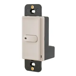 HUBBELL WIRING DEVICE-KELLEMS DSM30LA1P Rocker Switch, Single Pole, 100Ma, 30VDC, With Led, Light Almond | BD4PLH