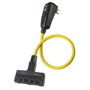 HUBBELL WIRING DEVICE-KELLEMS GFP2TTM Gfci Line Cord, Portable, Manual, 15A 120VAC, 5-15R, 2 Ft, 4-6 Ma | BC7VCE